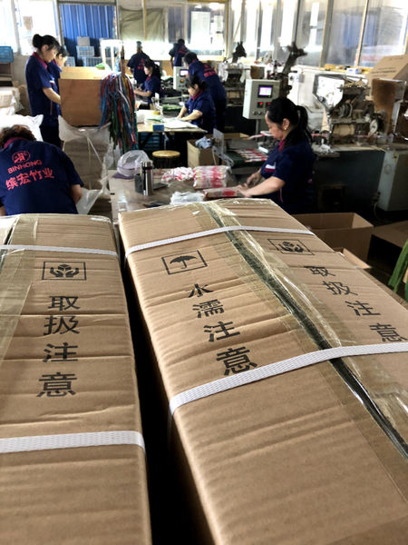 Changsha Bin Hong Import and Export Co. LTD linha de produção da fábrica