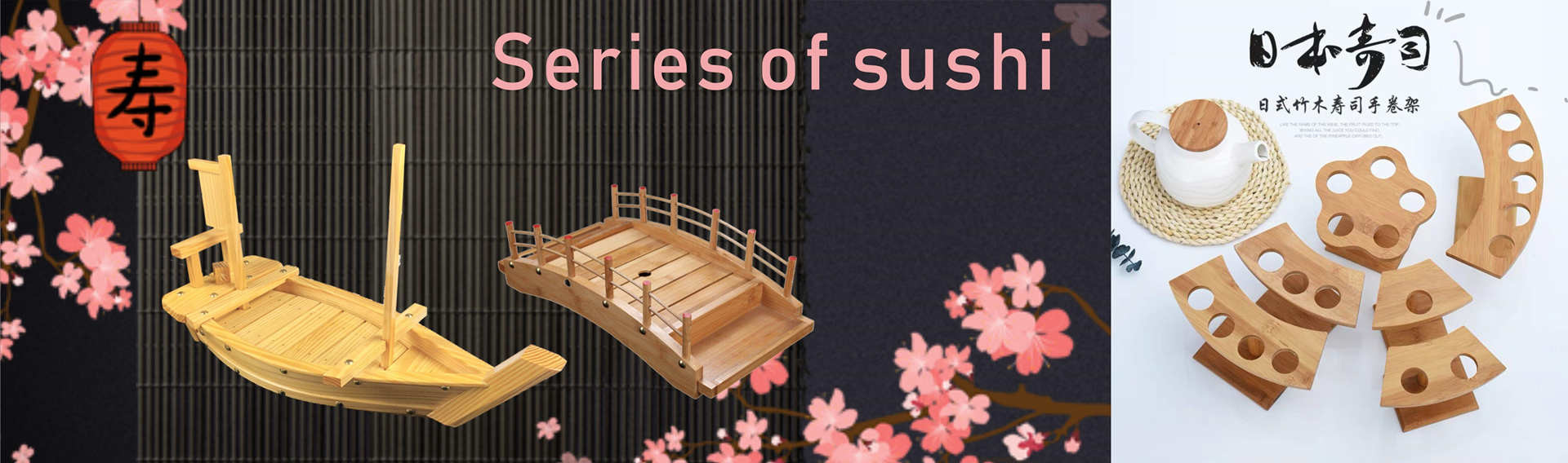 qualidade Bandeja do barco do sushi Serviço