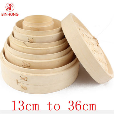 cesta de bambu do navio de 18cm