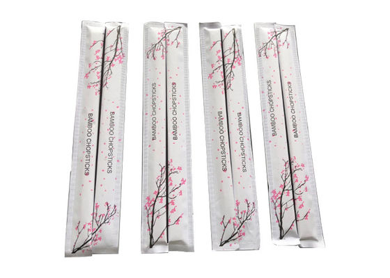 Hashis de bambu de 23CM TENSOGE/TWINS Dispossiable com o papel da queda envolvido