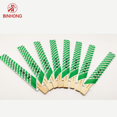 Hashis de madeira/de bambu Eco 21/de 24cm amigáveis do sushi descartável
