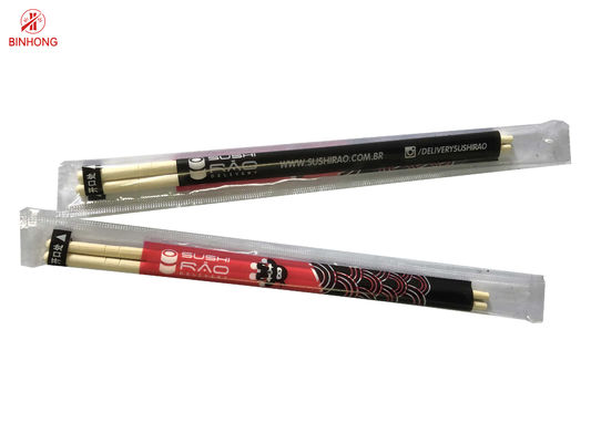 Hashis de bambu redondos descartáveis Degradable 21cm 23cm