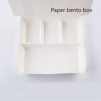 O papel de embalagem retangular leva embora descartável Compostable da caixa com tampa do ANIMAL DE ESTIMAÇÃO