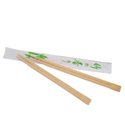 Os hashis de bambu descartáveis sustentáveis personalizaram 4.3mm 4.5mm 5.0mm