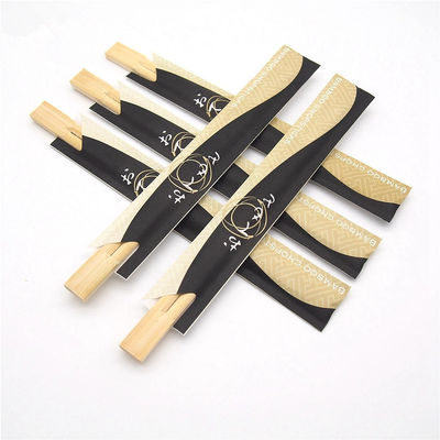 Hashis de bambu dos gêmeos da espessura 4.5mm descartáveis para o sushi