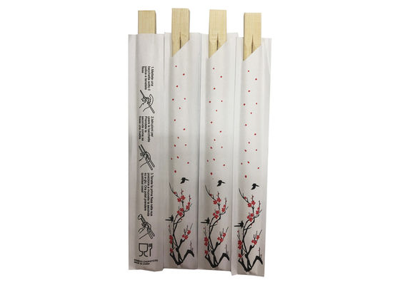 Hashis de bambu descartáveis do sushi do comprimento 23cm