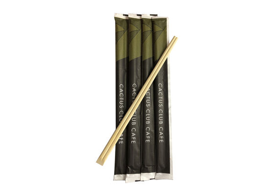 Hashis descartáveis quentes do selo 24CM Tensoge envolvidos em papel revestido