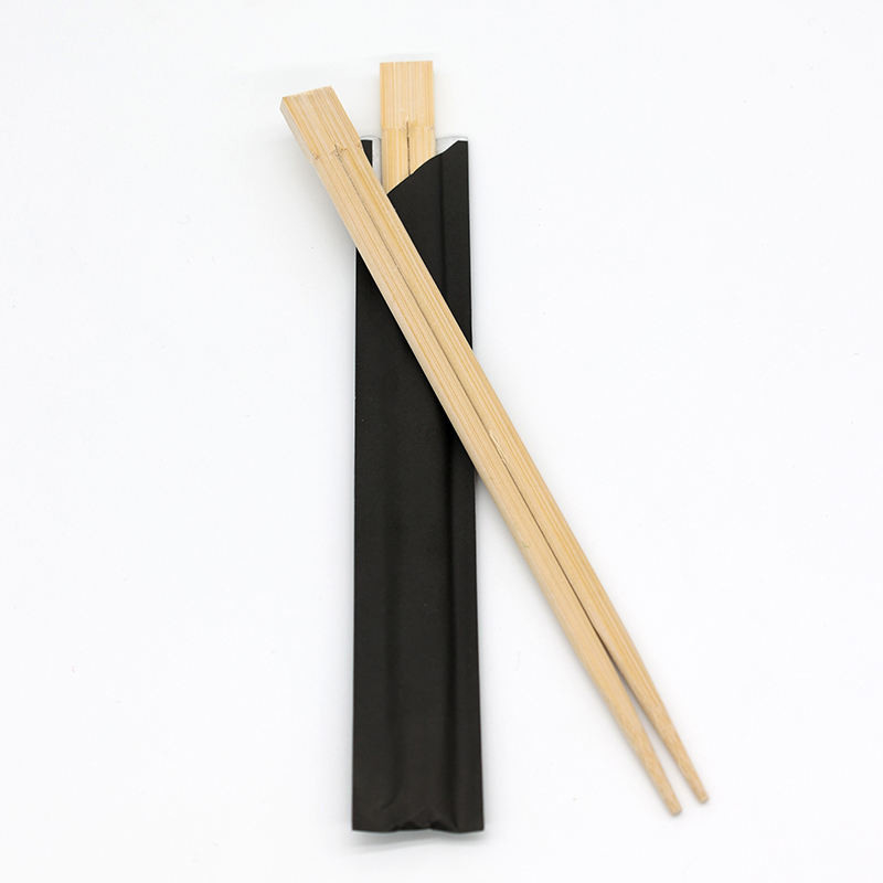 Pauzinhos descartáveis ​​de bambu natural impressos personalizados 23 cm