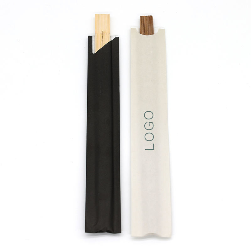 Pauzinhos descartáveis ​​de bambu natural impressos personalizados 23 cm