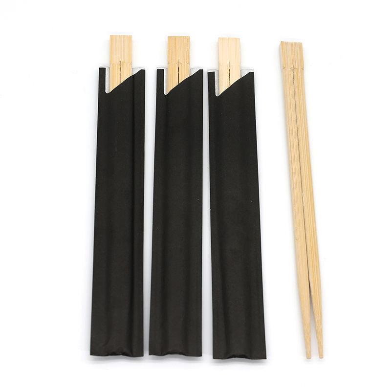 Pauzinhos descartáveis ​​de bambu natural impressos personalizados 23 cm