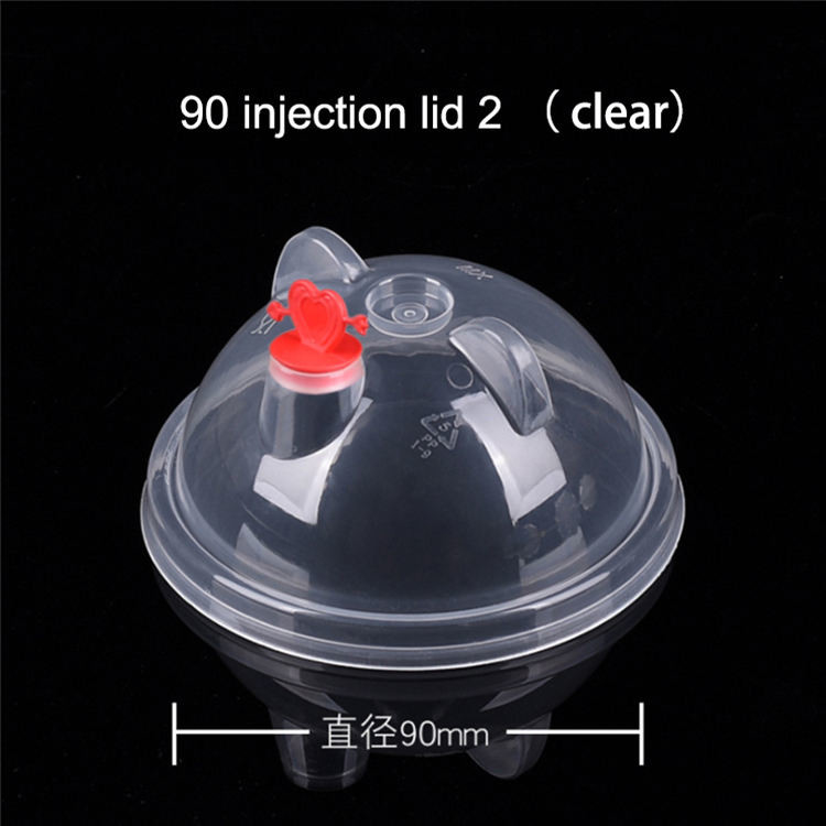 Tampa Leakproof descartável da modelação por injeção da bebida do gelo do chá do leite da tampa plástica de 90MM