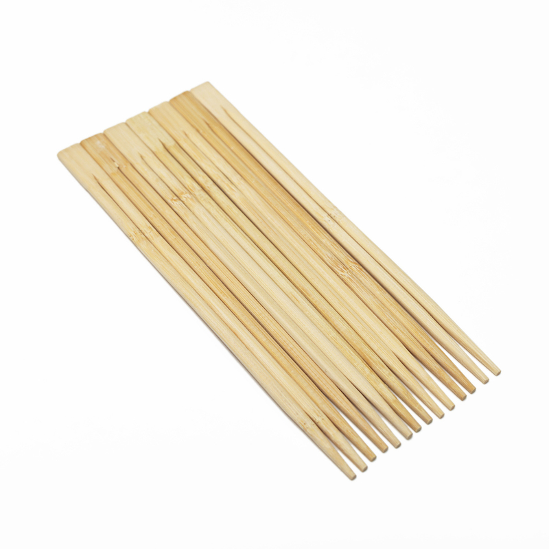 Pauzinhos de bambu descartáveis ​​chineses em papel individual Pauzinhos de madeira de bambu