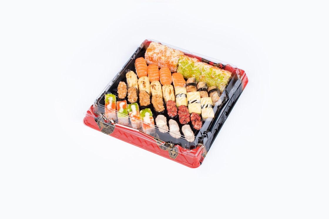 Caixas de Sushi Transparente de Forno Buffet Caixas de Chocolates Com Coberturas Claras Caixas de Dispositivo