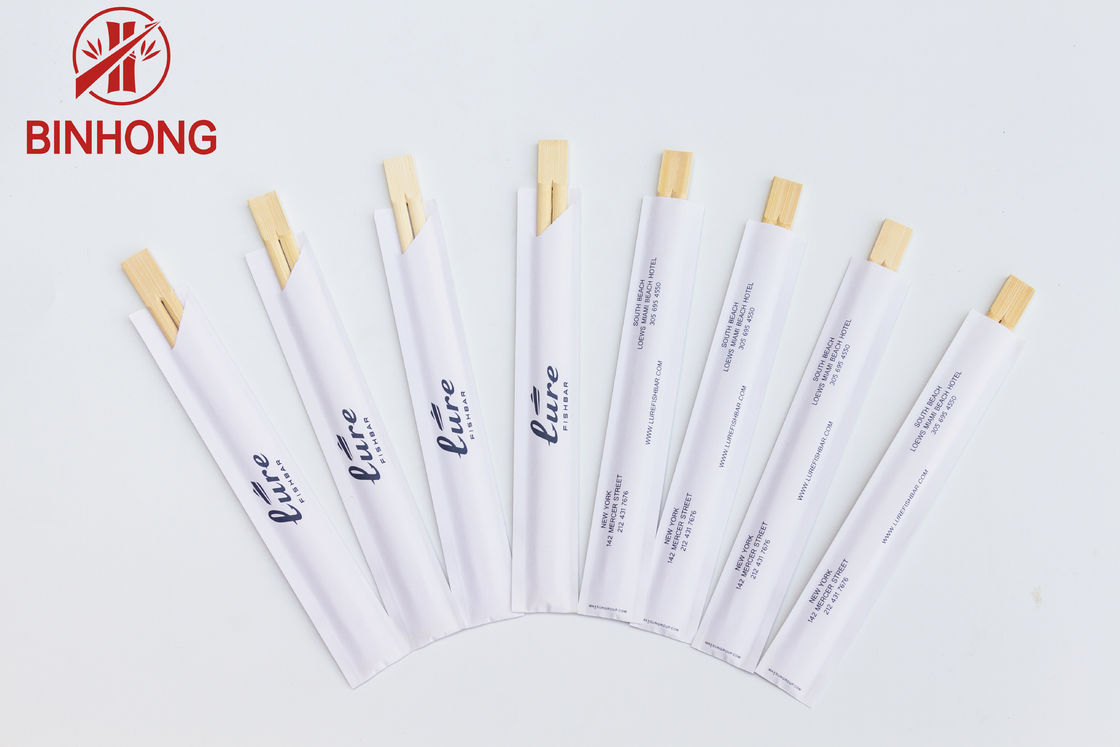 hashis de bambu de alta qualidade de 23cm Sousei com luvas de papel