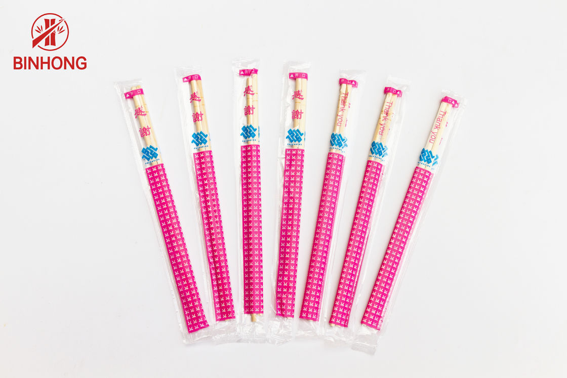 Hashis de bambu 19.5cm descartáveis seguros para a escola