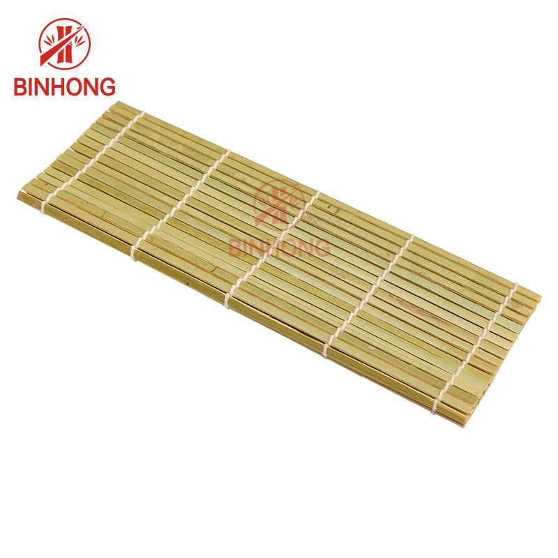 Esteira feito a mão do rolamento do sushi de Mao Bamboo 24*24cm