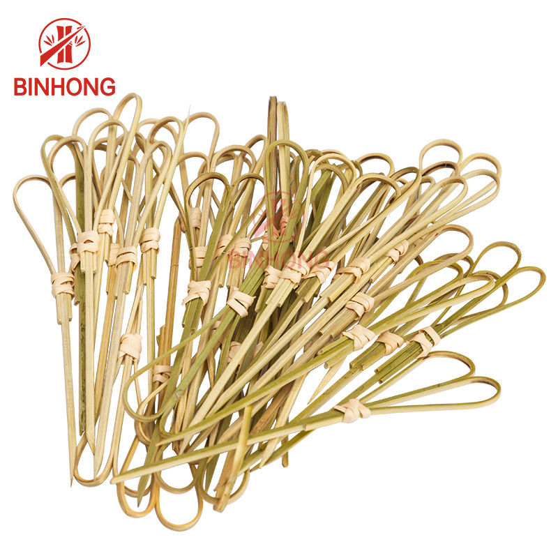 A espessura sustentável 3.0mm da categoria do AAA atou as picaretas de bambu