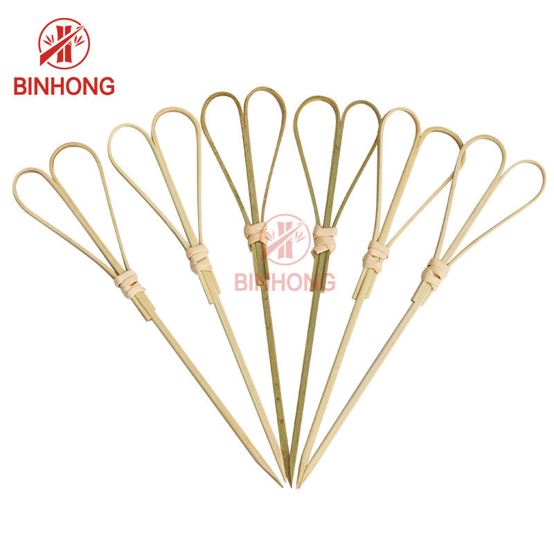 A espessura sustentável 3.0mm da categoria do AAA atou as picaretas de bambu