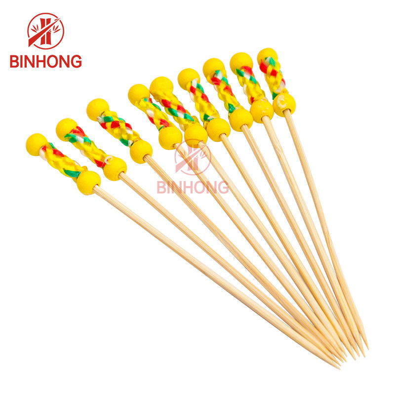Palitos frisados personalizados de 2.5mm para o fruto