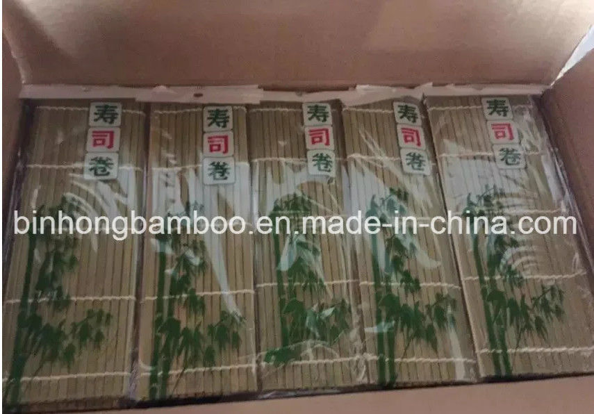 O algodão de bambu superior rosqueia a esteira saudável do rolamento do sushi