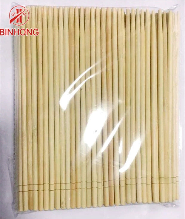 Costume de bambu natural Logo Chopsticks do círculo 5.0mm*20cm