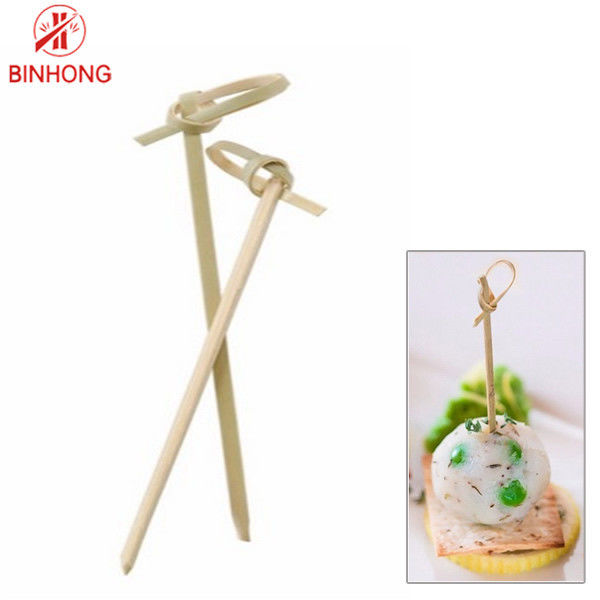 A categoria conveniente 12cm do AB atou os espetos de bambu