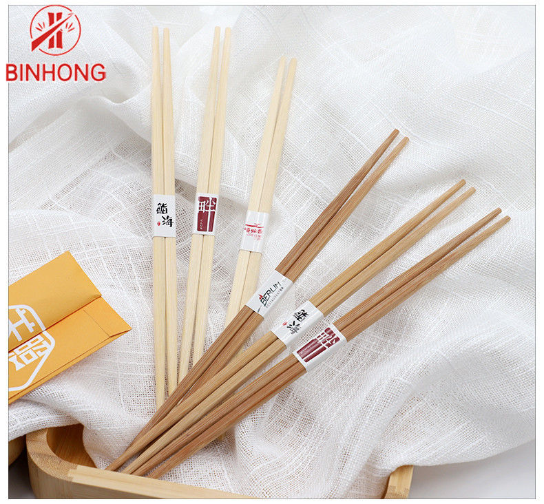 Eco amigável nenhuns hashis de bambu descartáveis de Burs 24cm/hashis do sushi