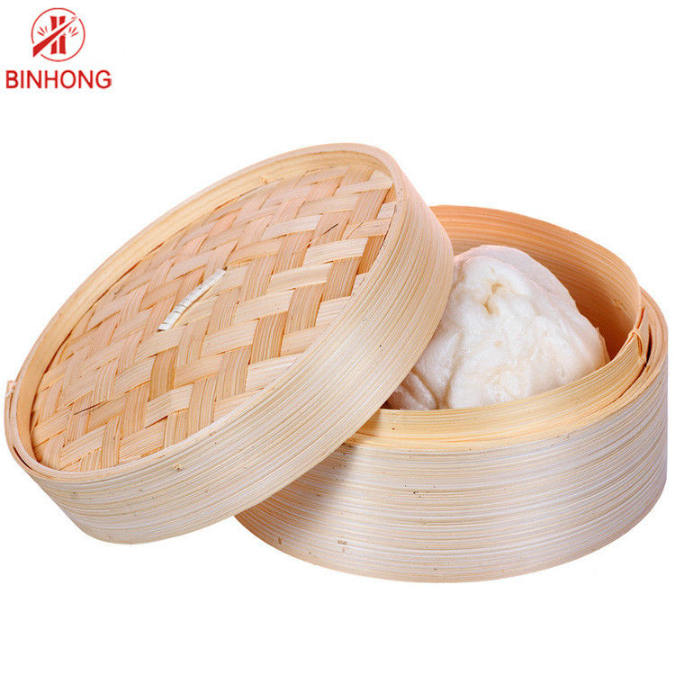 A cozinha natural utiliza ferramentas 2 a polegada Mini Bamboo Steamer da série 12