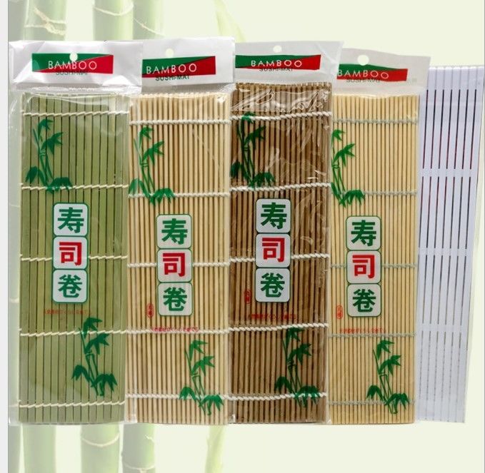 Personalize o sushi de bambu natural do quadrado do tamanho que faz a esteira
