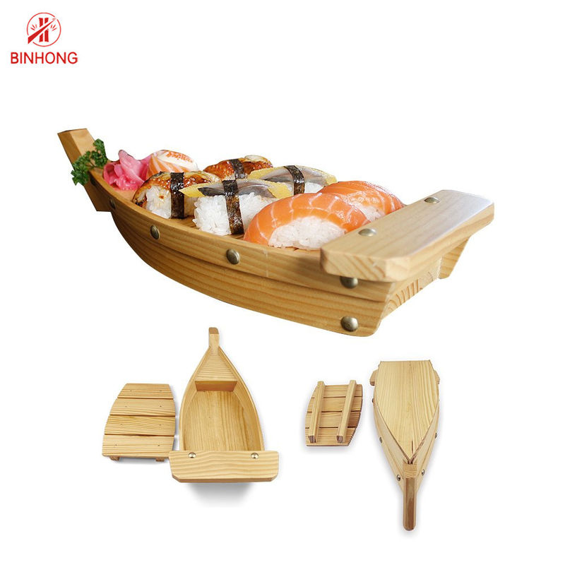 Bandeja sustentável do barco do sushi de Dragon Shape 60CM