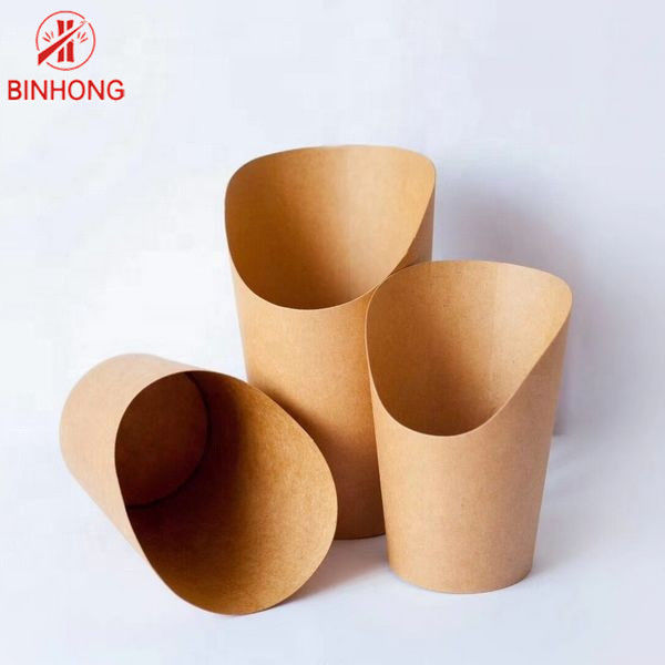 Copos de papel recicláveis de Kraft 16oz da proteção sanitária