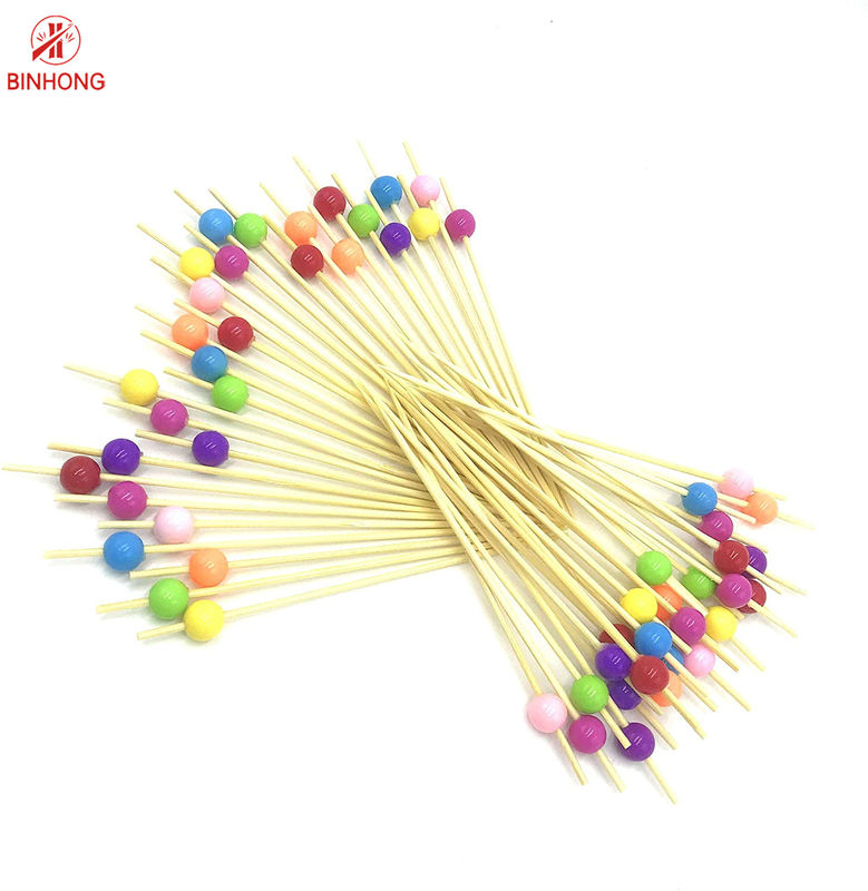 Palitos frisados amigáveis de Eco Nan Bamboo 4.0mm