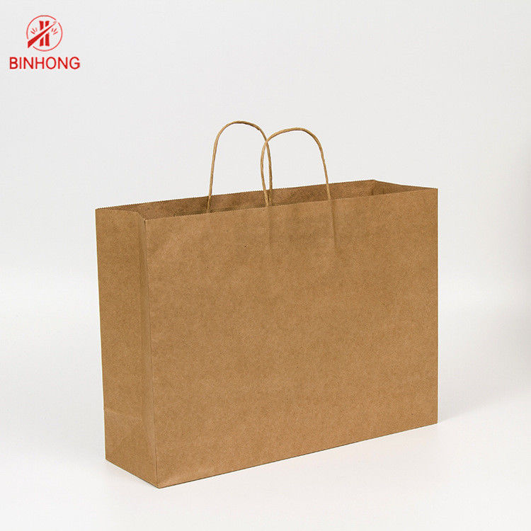 saco de papel de 13cm Kraft