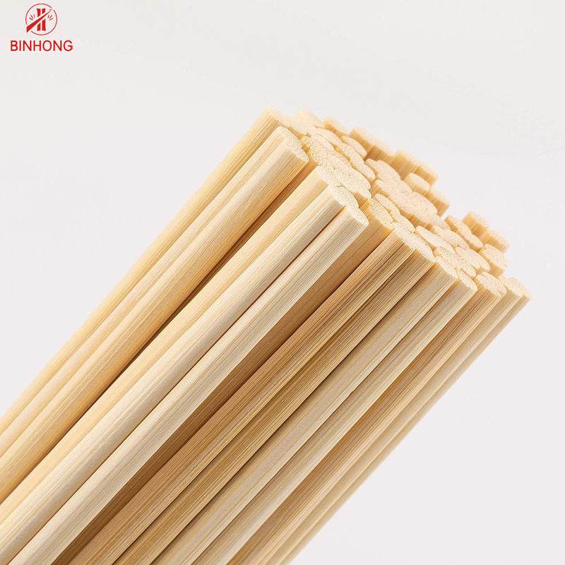O meio papel envolveu UV processou hashis de bambu descartáveis de 4.8mm