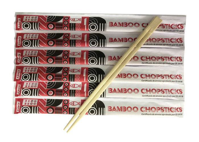 Hashis biodegradáveis do restaurante dos hashis de bambu descartáveis dos gêmeos
