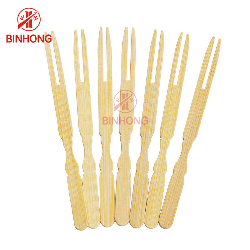 Varas de bambu descartáveis do espeto do fruto de Moso 9cm