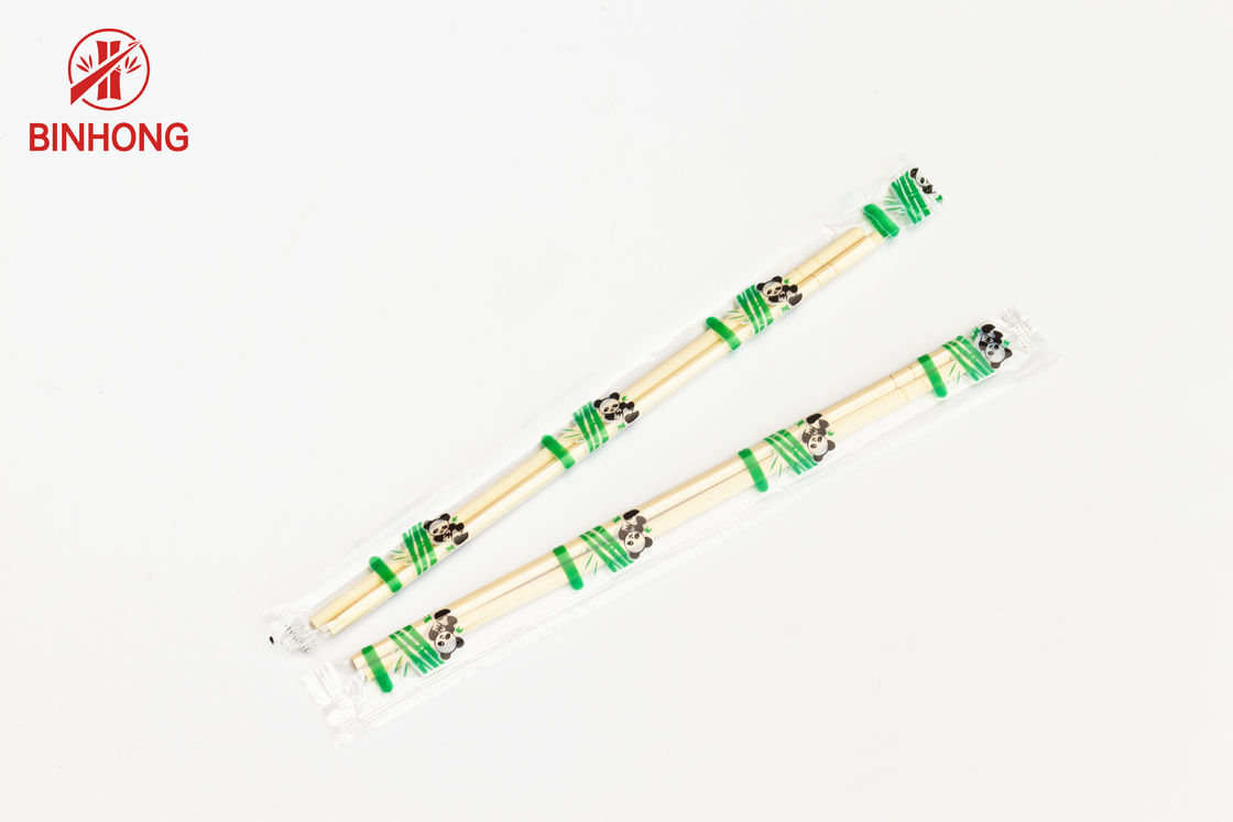 Hashis de bambu descartáveis redondos japoneses 18cm Compostable