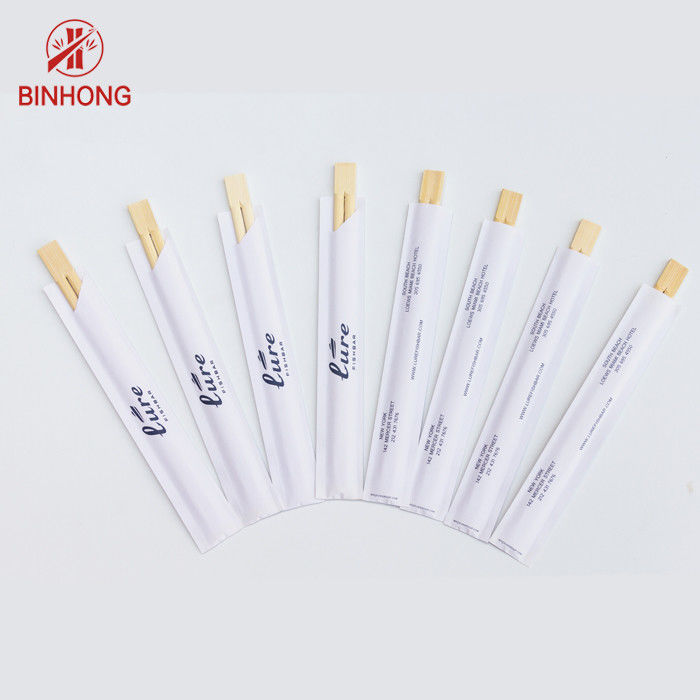 Hashis de bambu descartáveis do comprimento biodegradável Compostable de 23cm