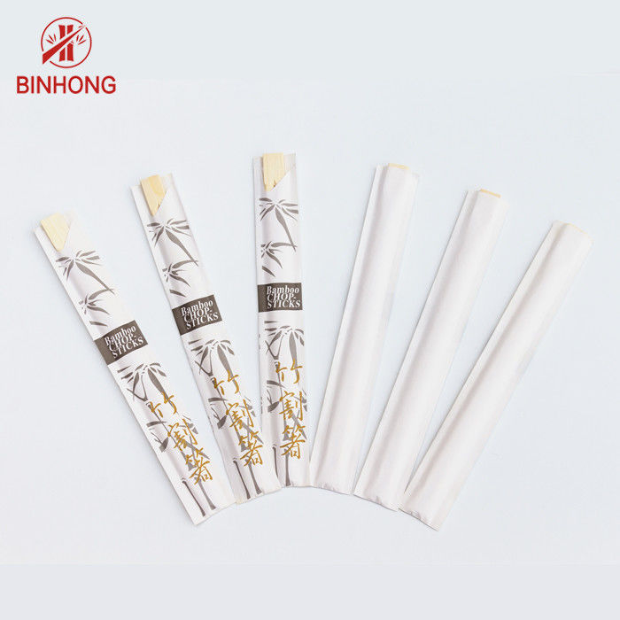 Os hashis de bambu impressos feitos sob encomenda do sushi ajustaram-se personalizado com logotipo