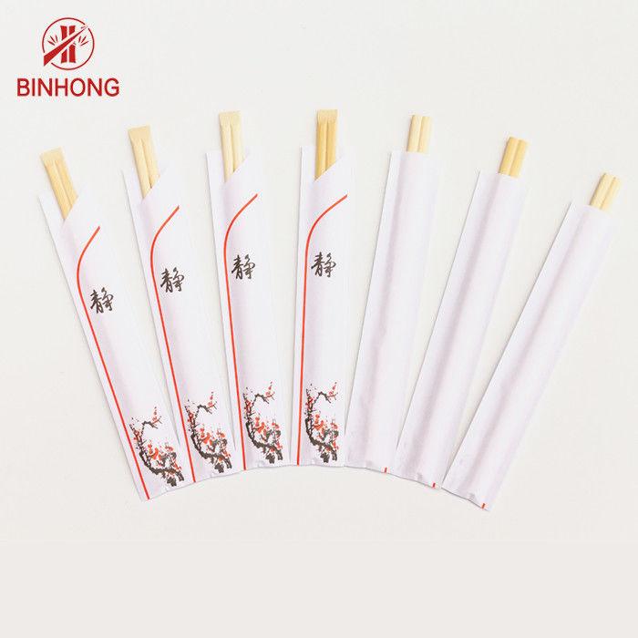 Hashis de bambu descartáveis do comprimento biodegradável Compostable de 23cm