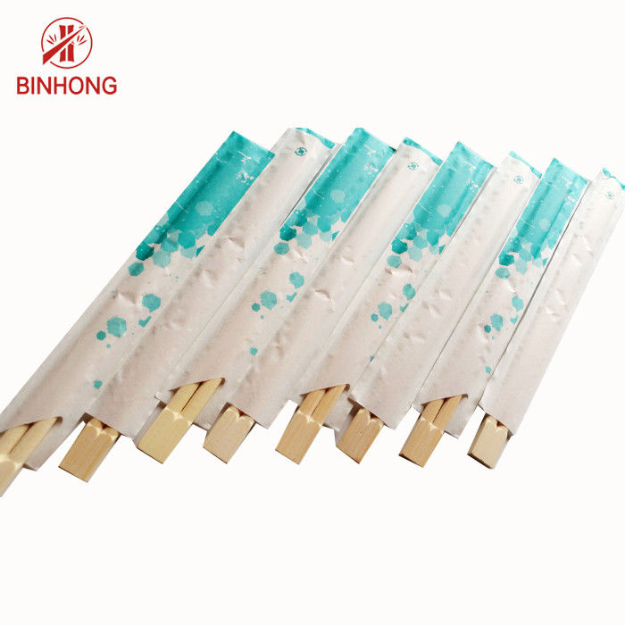 Hashis de bambu descartáveis do sushi da espessura 4.5mm
