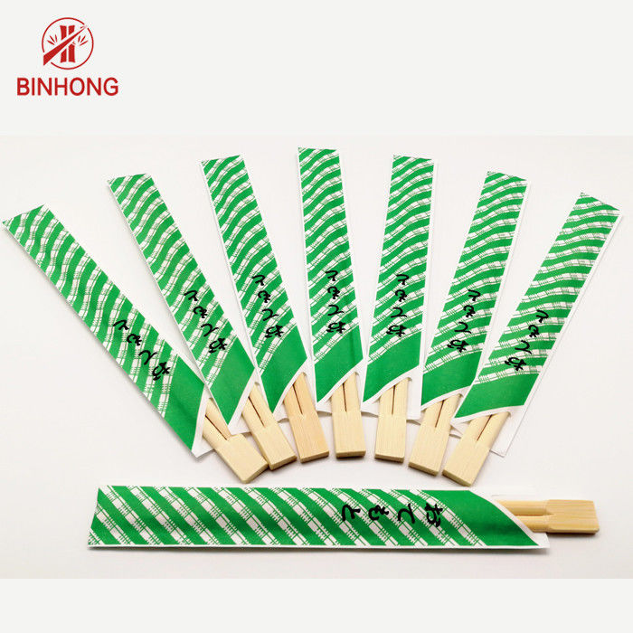 Hashis de madeira/de bambu Eco 21/de 24cm amigáveis do sushi descartável