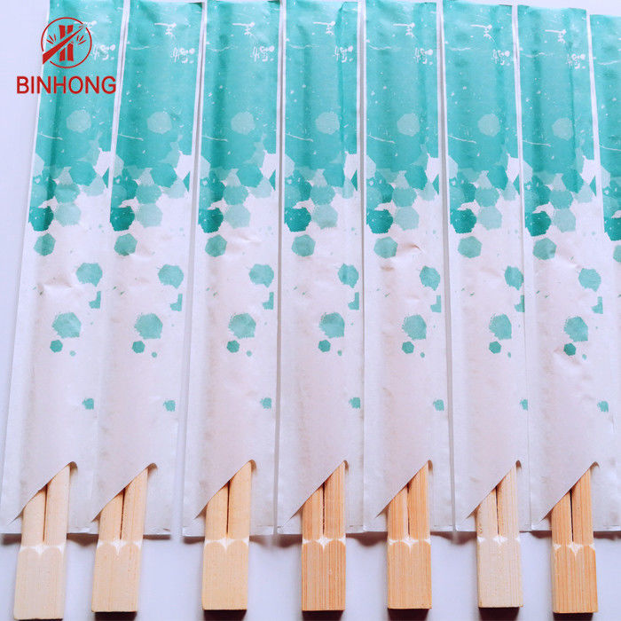 Hashis de bambu descartáveis do sushi da espessura 4.5mm
