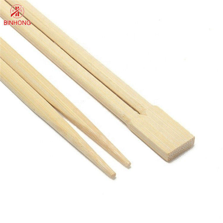 Pauzinhos de bambu descartáveis ​​chineses com logotipo personalizado para sushi de casamento