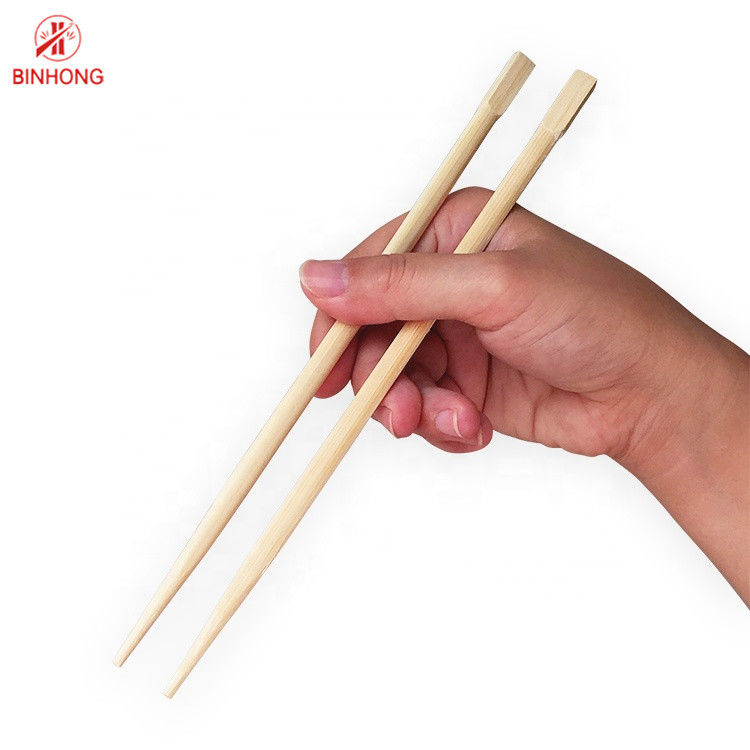Pauzinhos de bambu descartáveis ​​chineses com logotipo personalizado para sushi de casamento