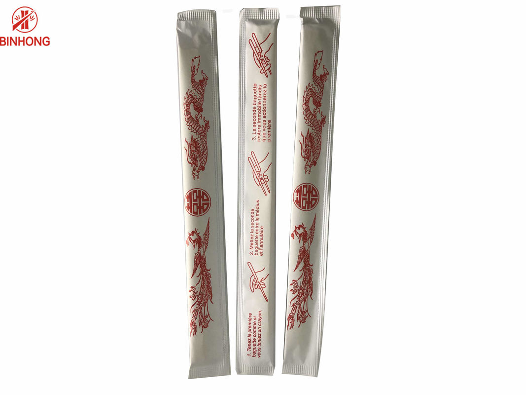 Tensoge gêmeo gravou os hashis de bambu, clientes imprime o logotipo
