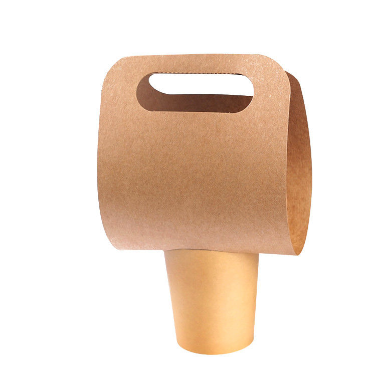 suporte de copos afastado do café do único copo dobro de 350g Kraft