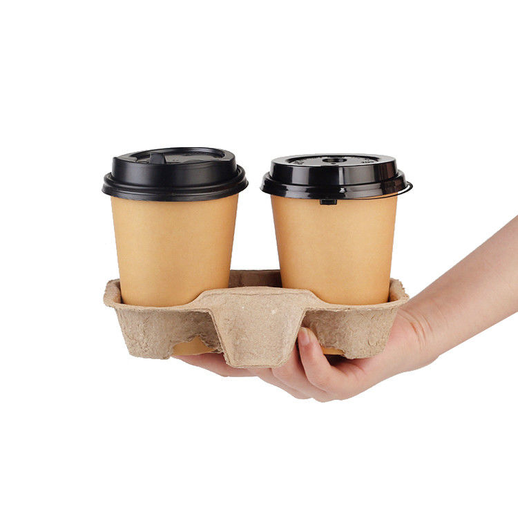 suporte de copos afastado do café do único copo dobro de 350g Kraft