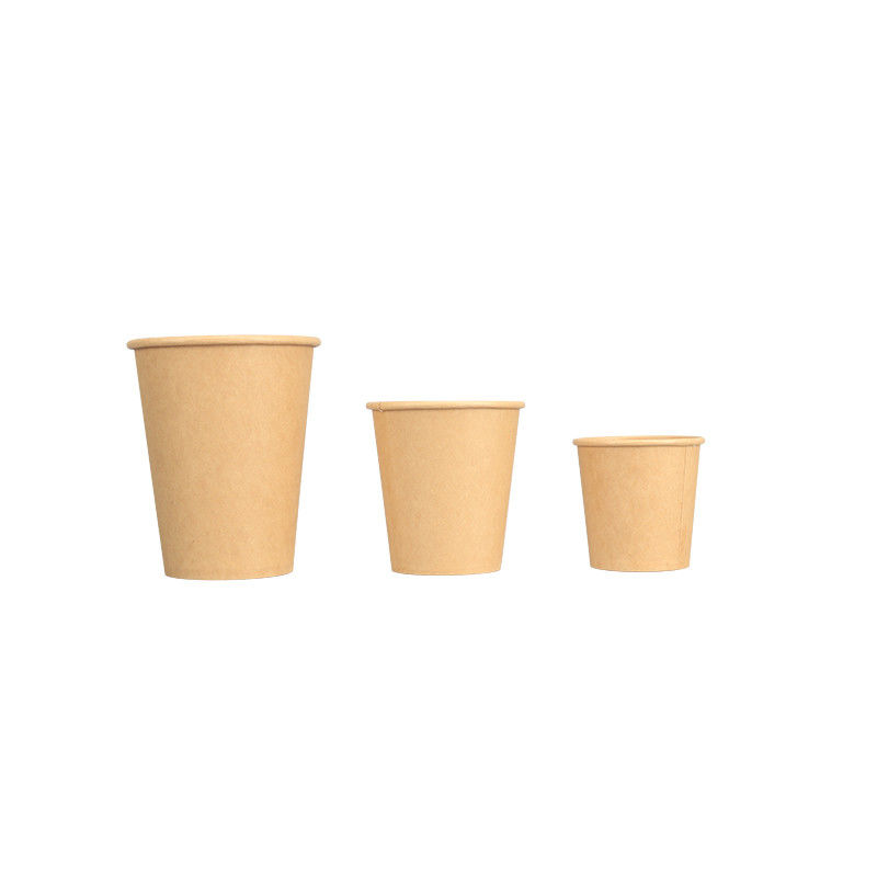 Copo de papel descartável isolado 7oz 8oz 10oz 12oz