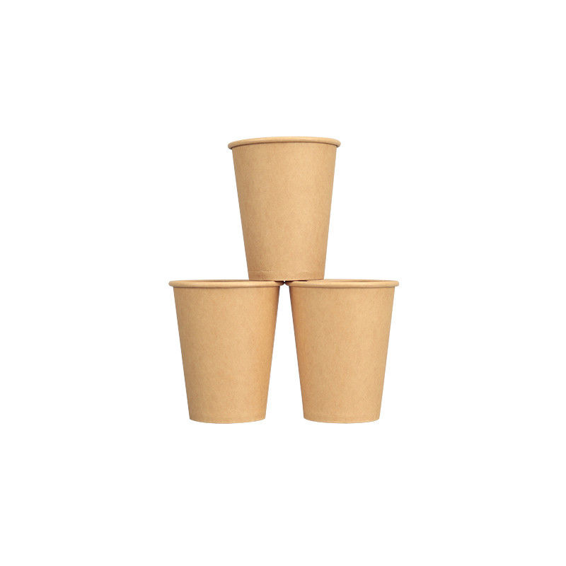 Copo de papel descartável isolado 7oz 8oz 10oz 12oz